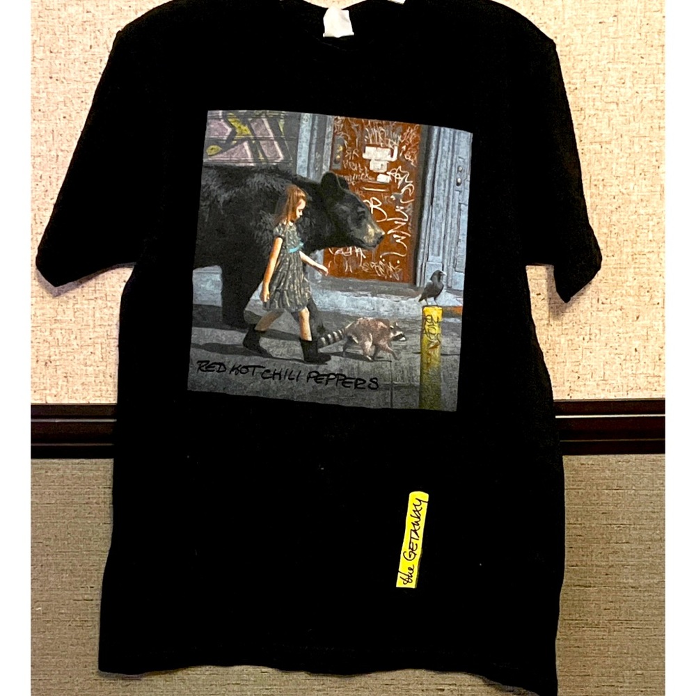 Mens Red Hot Chili Peppers The Getaway Tour t-shirt size large